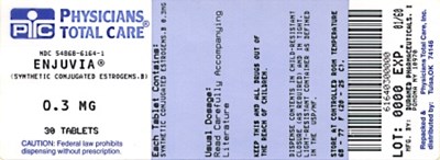 Enjuvia 0.3 mg Label (Package Label 01)